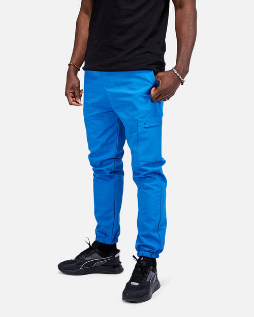 Pantaloni cargo ADJ - blu - Footkorner