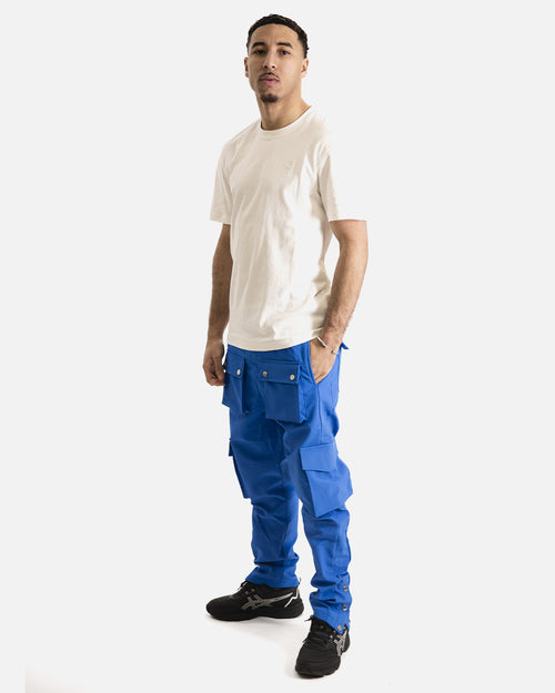 Pantaloni cargo ADJ - blu - Footkorner