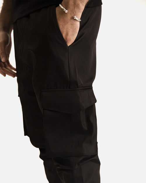 Pantalon Cargo ADJ - Noir - Footkorner