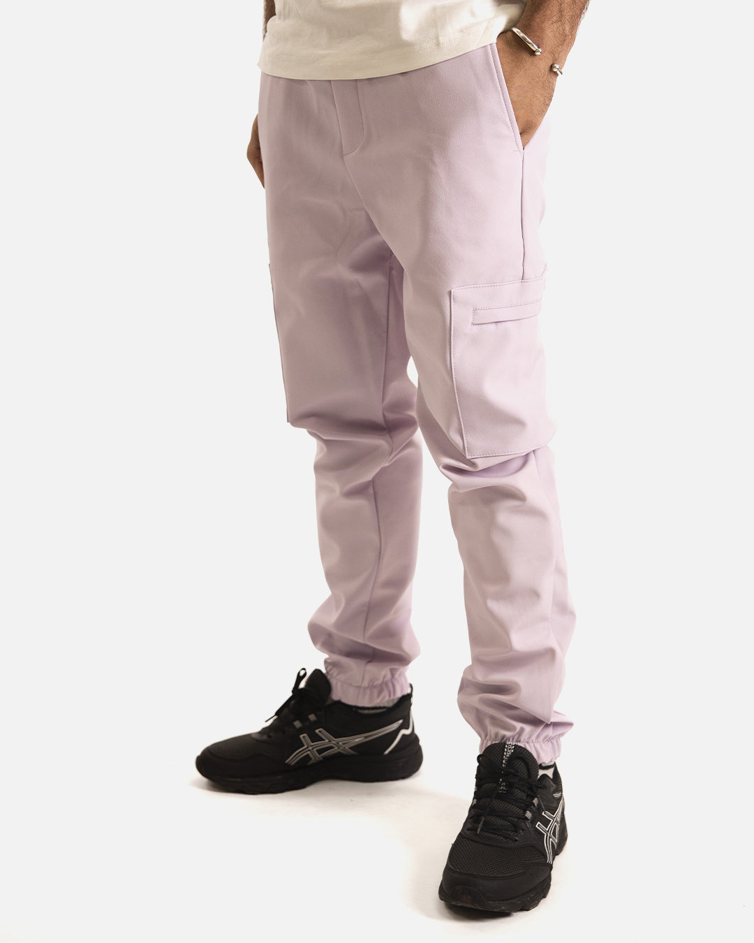 Pantalón Cargo ADJ - Púrpura