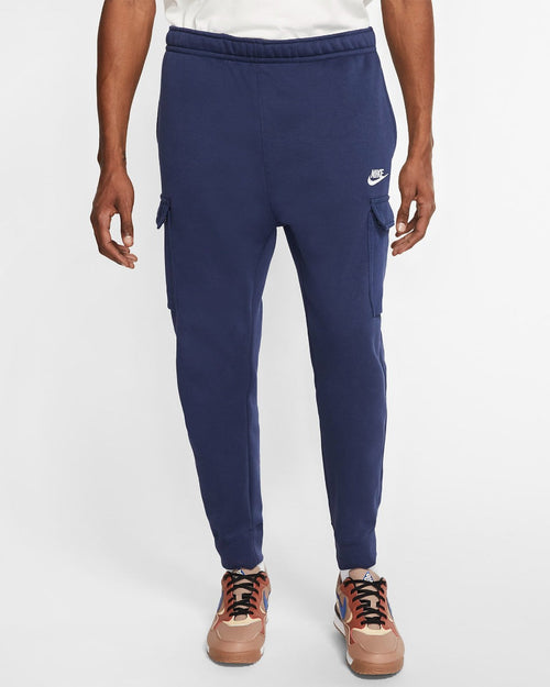 Nike Sportswear Fleece Cargo Pants - Navy - Footkorner