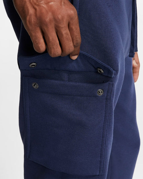 Nike Sportswear Fleece Cargo Pants - Navy - Footkorner