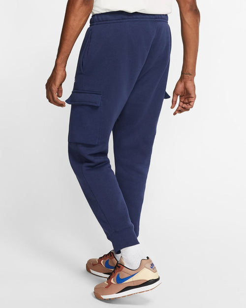 Nike Sportswear Fleece Cargo Pants - Navy - Footkorner