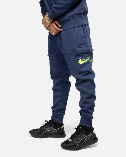 Pantaloni cargo Nike Sportswear - blu/verde - Footkorner