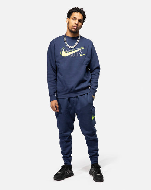 Pantaloni cargo Nike Sportswear - blu/verde - Footkorner