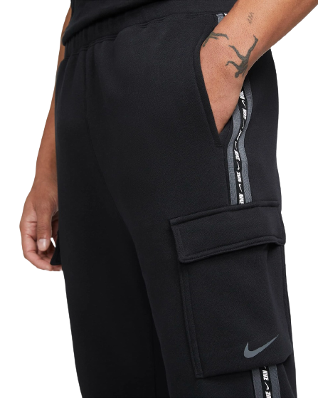 FootkornerPantalon Cargo Nike Sportswear Fleece - Noir/Gris