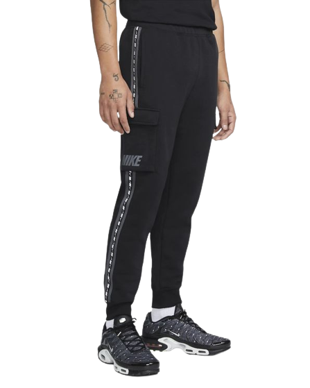 FootkornerPantalon Cargo Nike Sportswear Fleece - Noir/Gris
