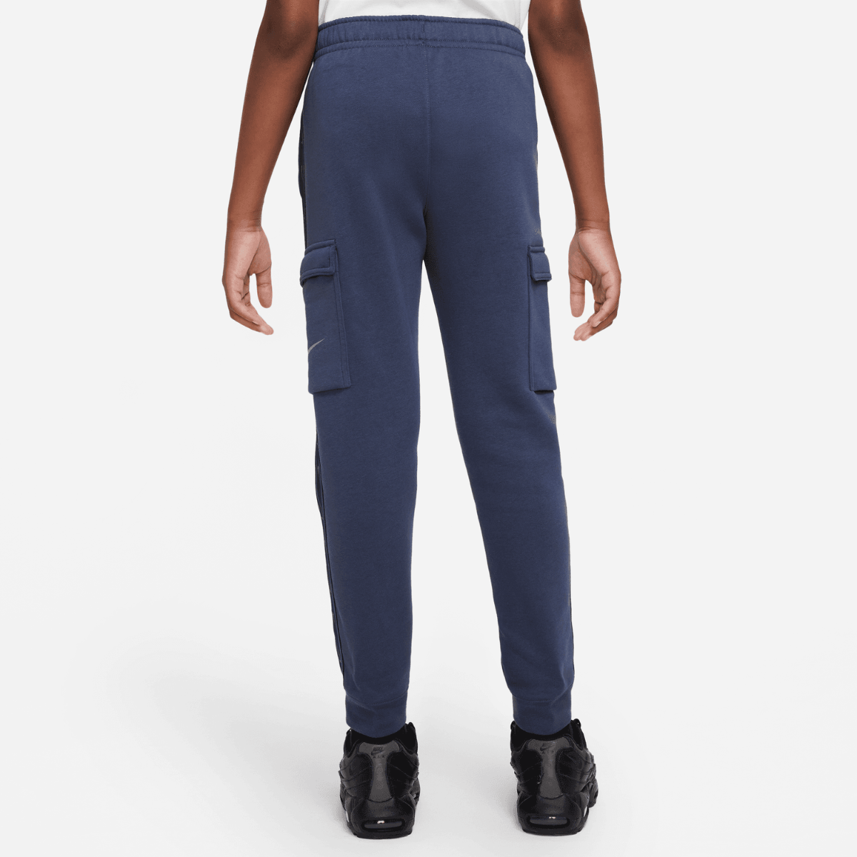 Pantalon Cargo Nike Sportswear Tech Fleece Junior - Blau/Schwarz
