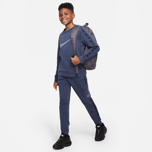 Pantalon Cargo Nike Sportswear Tech Fleece Junior - Bleu/Noir - Footkorner