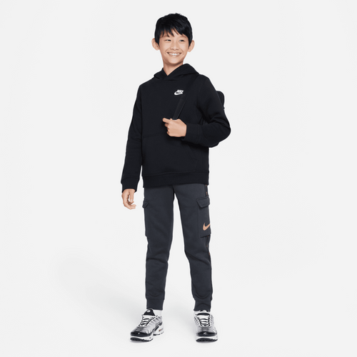 Pantalon Cargo Nike Sportswear Tech Fleece Junior - Gris/Doré - Footkorner
