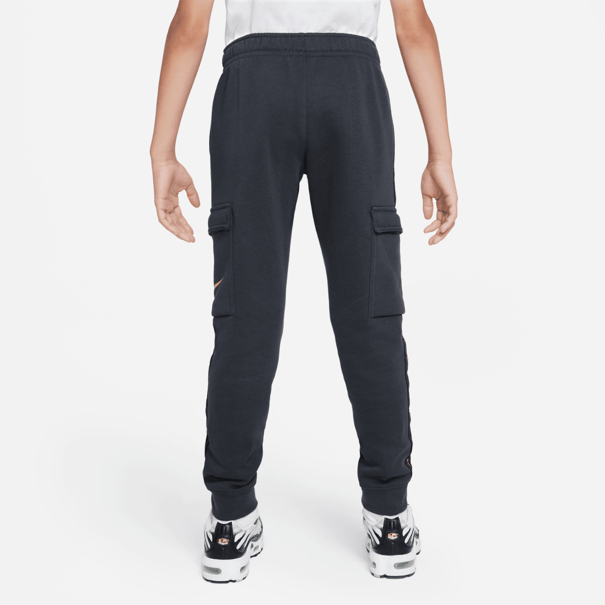 Pantalon Cargo Nike Sportswear Tech Fleece Junior - Gris/Doré