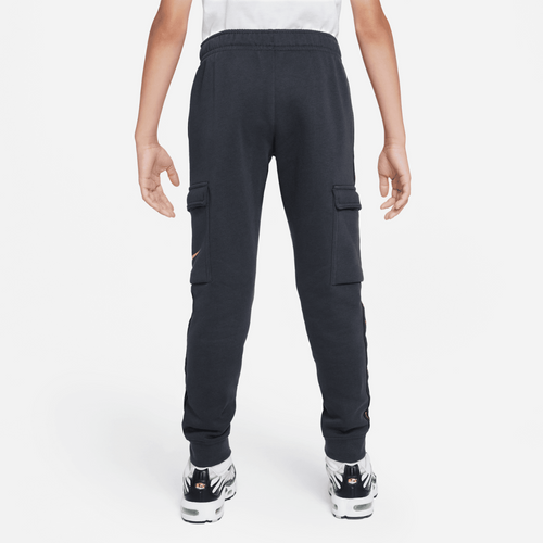 Pantalon Cargo Nike Sportswear Tech Fleece Junior - Gris/Doré - Footkorner