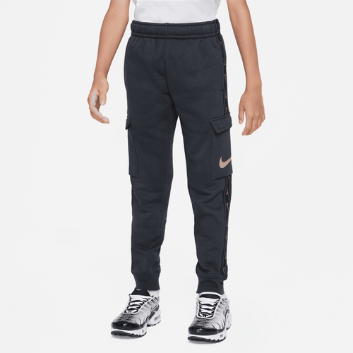 Pantalon Cargo Nike Sportswear Tech Fleece Junior - Gris/Doré - Footkorner