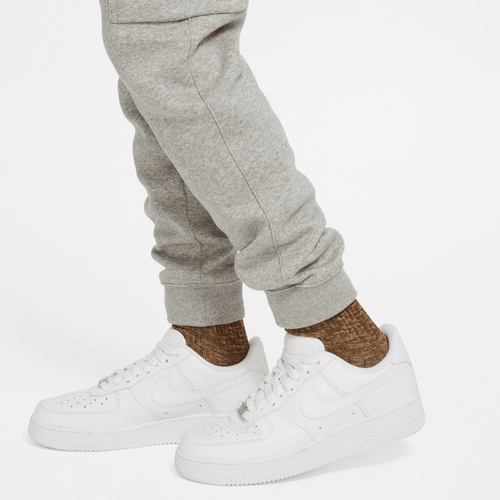 Nike Sportswear Junior Cargo Pants - Grey/White/Black - Footkorner