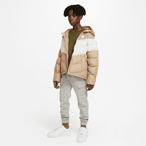 Nike Sportswear Junior Cargo Pants - Grey/White/Black - Footkorner