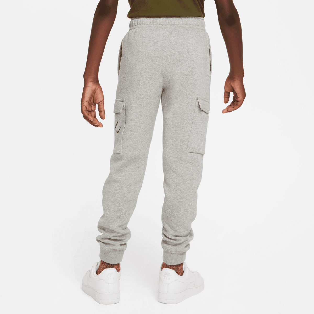 Pantalon Cargo Nike Sportswear Junior - Gris/Blanc/Noir