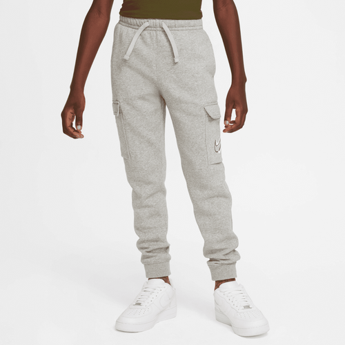 Nike Sportswear Junior Cargo Pants - Grey/White/Black - Footkorner