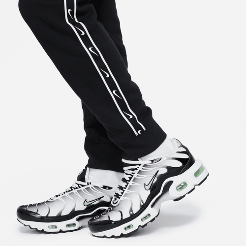 Pantalon Cargo Nike Sportswear Tech Fleece Junior - Noir/Blanc - Footkorner