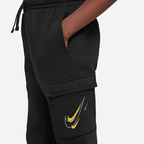 Pantaloni Nike Sportswear Junior Cargo - Nero/Grigio/Giallo - Footkorner