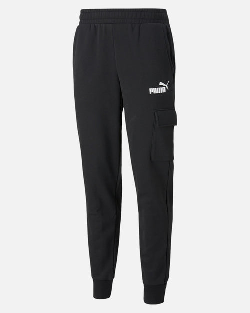Puma Essentials Cargo Pants - Black - Footkorner