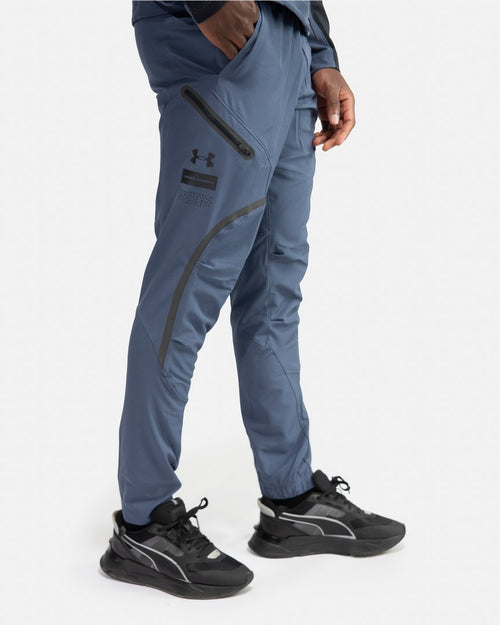 Pantaloni Under Armour Unstoppable Cargo - Blu/Nero - Footkorner
