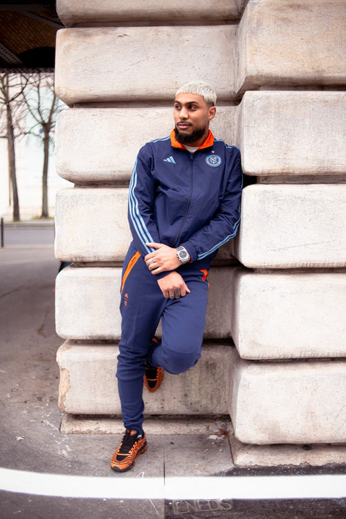 New York City FC Trainingshose 2022/2023 – Blau/Orange - Footkorner