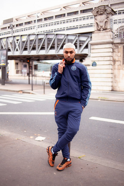 New York City FC Trainingshose 2022/2023 – Blau/Orange - Footkorner