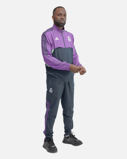 Real Madrid Condivo Track Pants 2022/2023 - Black/Purple  - Footkorner
