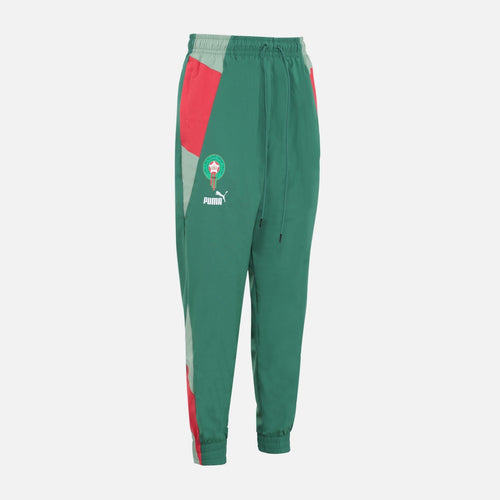 Pantalones de Chándal Marruecos 2023 - Verde/Rojo - Footkorner
