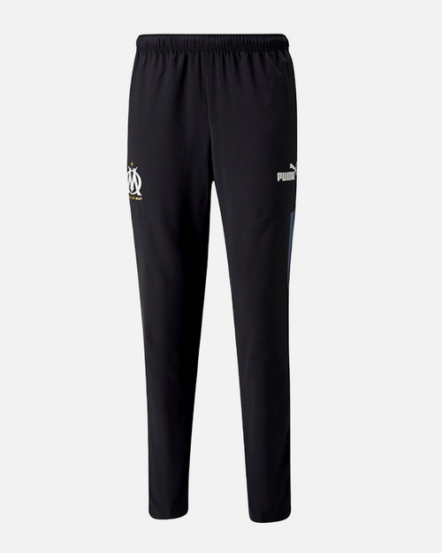 Pantalon de survêtement OM - Noir/Blanc - Footkorner