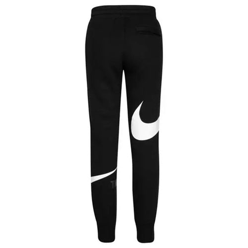 Pantaloni Nike Swoosh Bambini - Neri/Bianchi - Footkorner