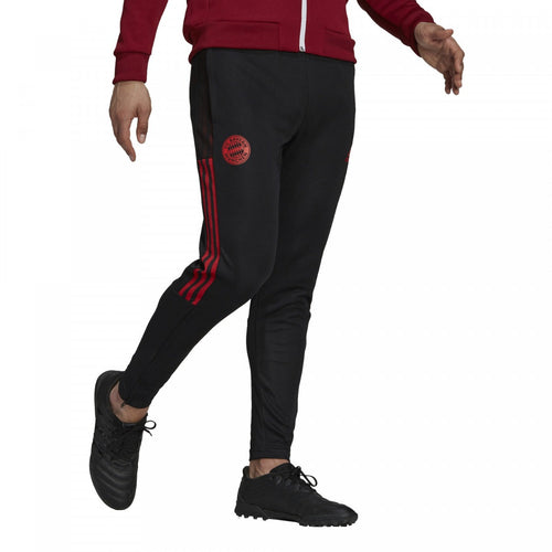 Pantalon d'entrainement Bayern Munich 2021/2022 - Noir/Rouge - Footkorner