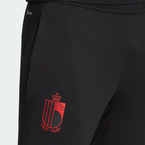 Pantalón de entrenamiento Bélgica 2022 - Negro/Rojo - Footkorner