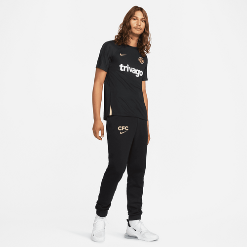 Pantalón de entrenamiento Chelsea - Negro/Dorado - Footkorner