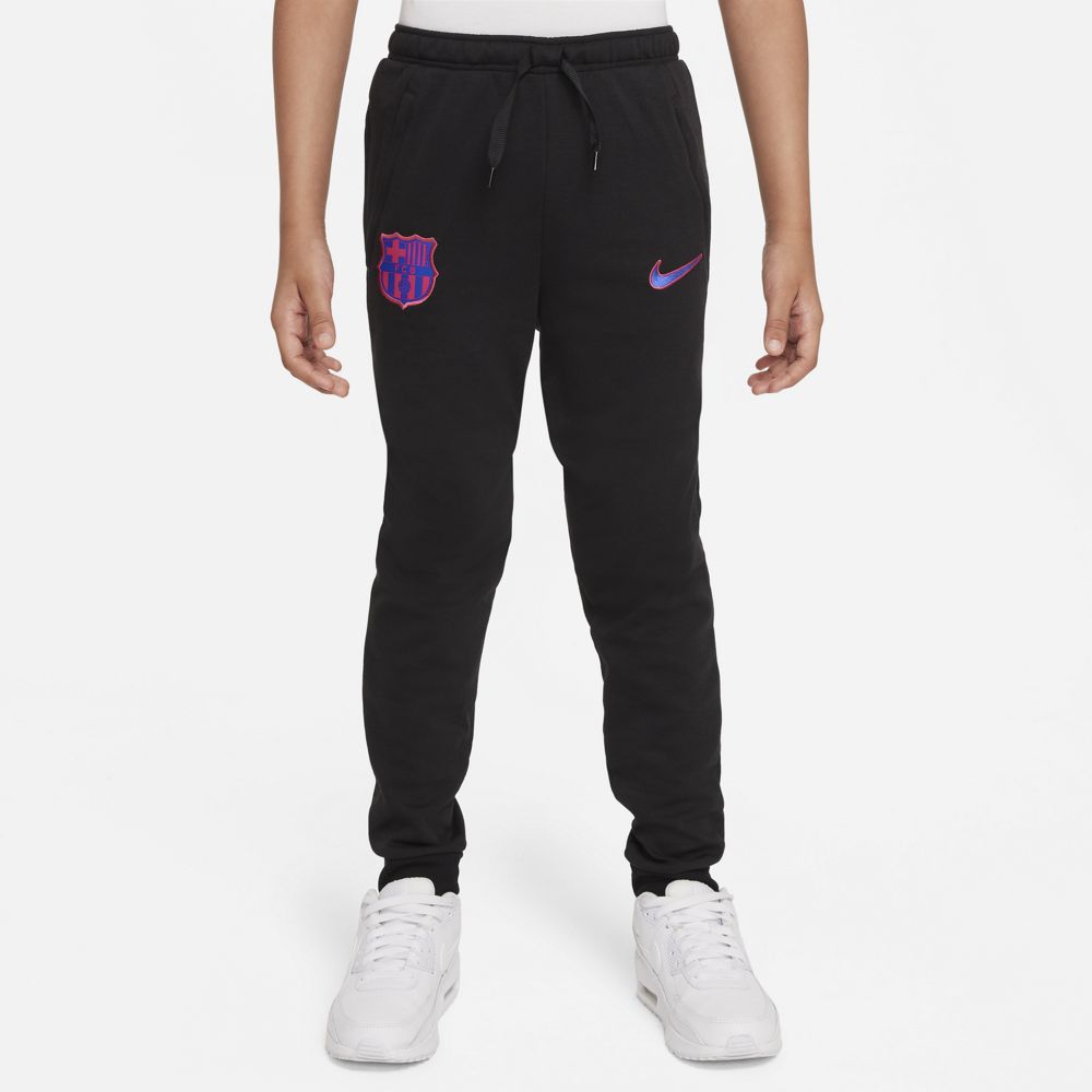 Pantalon d'entrainement FC Barcelone Junior 2021/2022 - Noir/Rose/Bleu