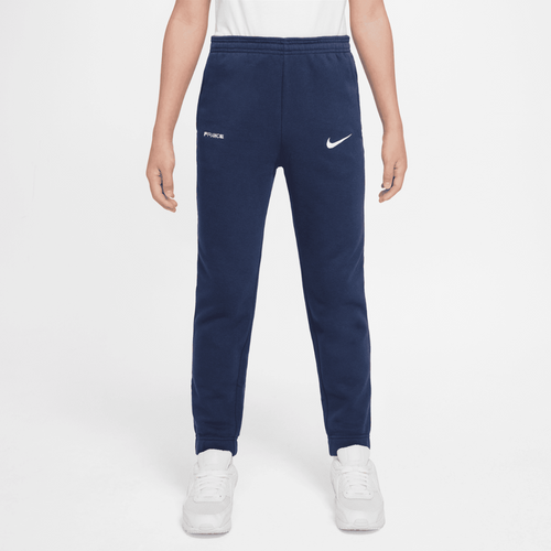 Pantalon d'entrainement Equipe de France Junior 2022 - Bleu/Blanc - Footkorner