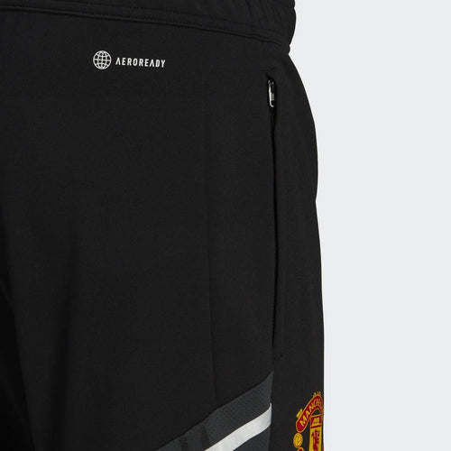 Pantaloni da allenamento Condivo del Manchester United - Nero/Rosso  - Footkorner