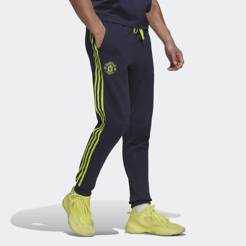 Pantaloni da allenamento Lifestyler del Manchester United - Blu/Verde  - Footkorner