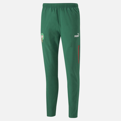 Pantalon d'entrainement Maroc 2022/2023 - Vert/Rouge - Footkorner