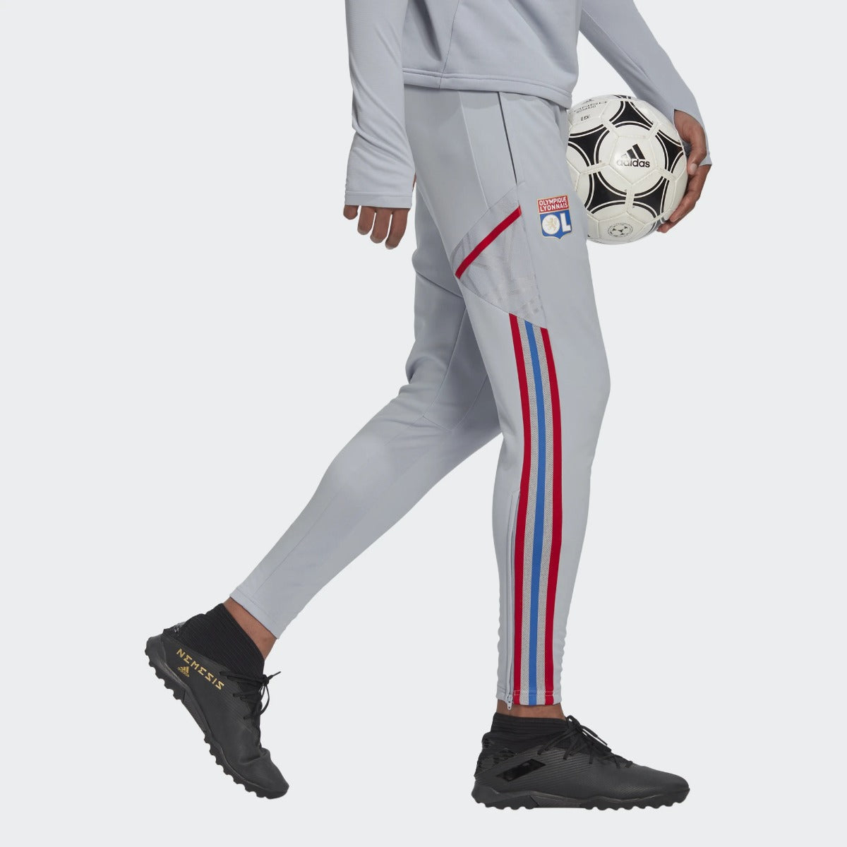 FootkornerPantalón de entrenamiento OL 2022/2023 - Gris/Azul/Rojo