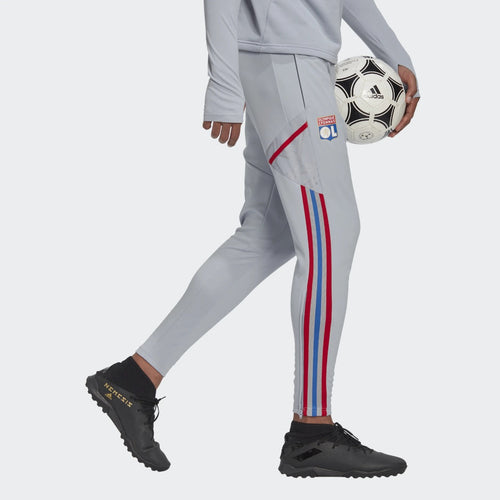 Pantalón de entrenamiento OL 2022/2023 - Gris/Azul/Rojo - Footkorner