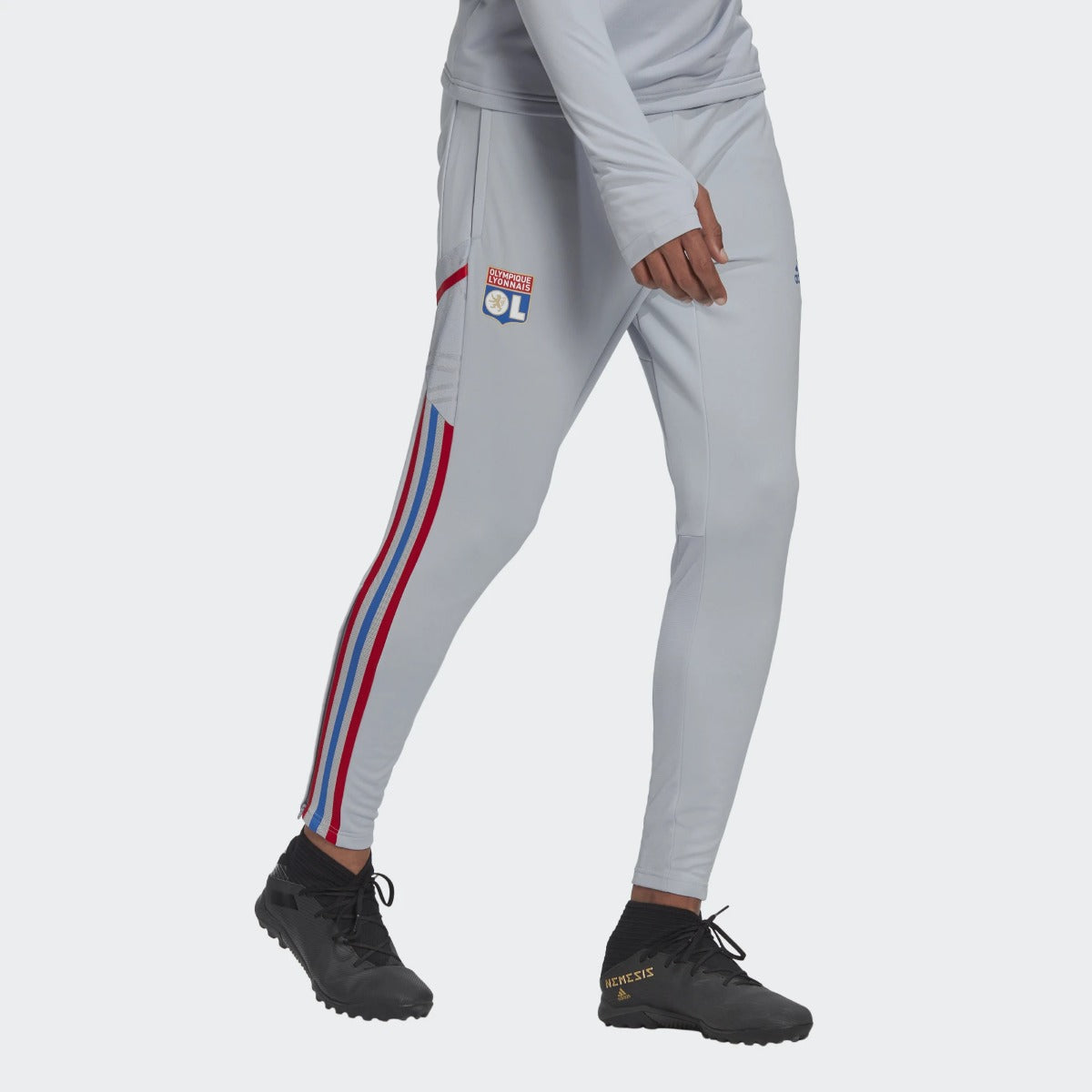 FootkornerPantalón de entrenamiento OL 2022/2023 - Gris/Azul/Rojo