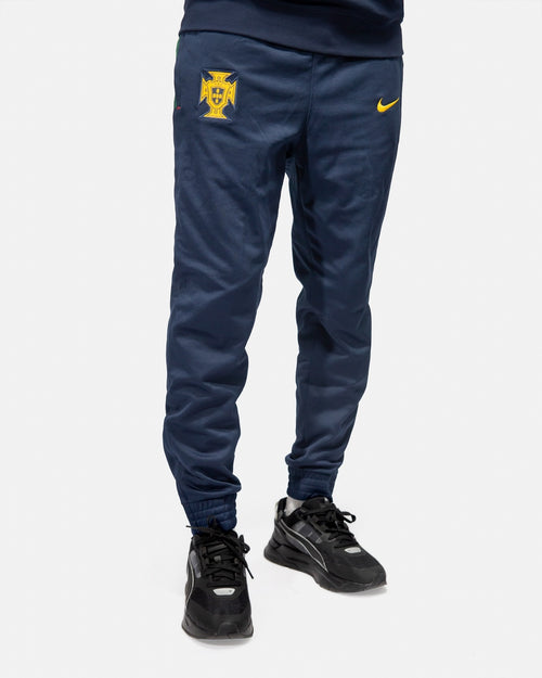 Pantalon d'entrainement Portugal - Bleu/Doré - Footkorner