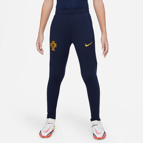 Pantaloni da allenamento Junior Portogallo Strike 2022 - Blu/Oro - Footkorner
