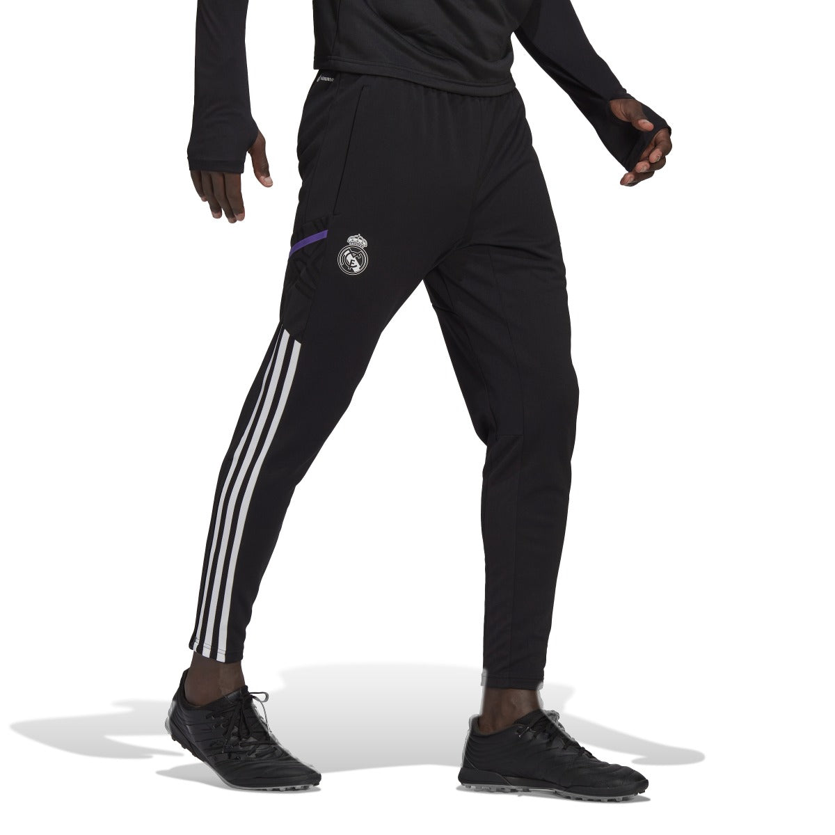 Real Madrid Condivo 2022/2023 training pants - Black/White/Purple