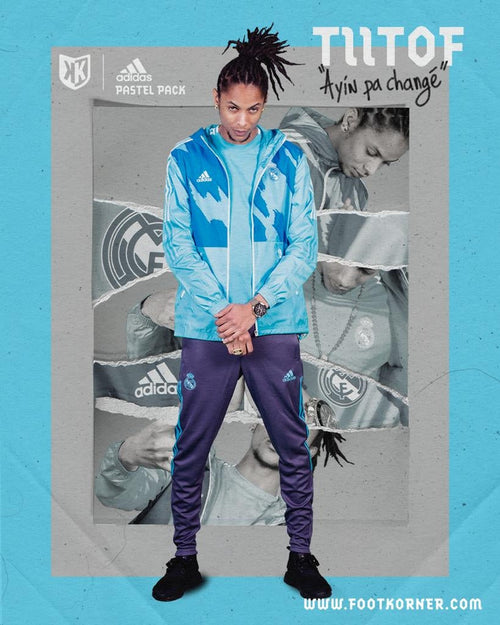 Pantalón de entrenamiento Pack Pastel Real Madrid 2021 - Gris - Footkorner