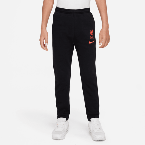 Liverpool Tech Fleece Junior Pants 2022/2023 - Black/Red - Footkorner