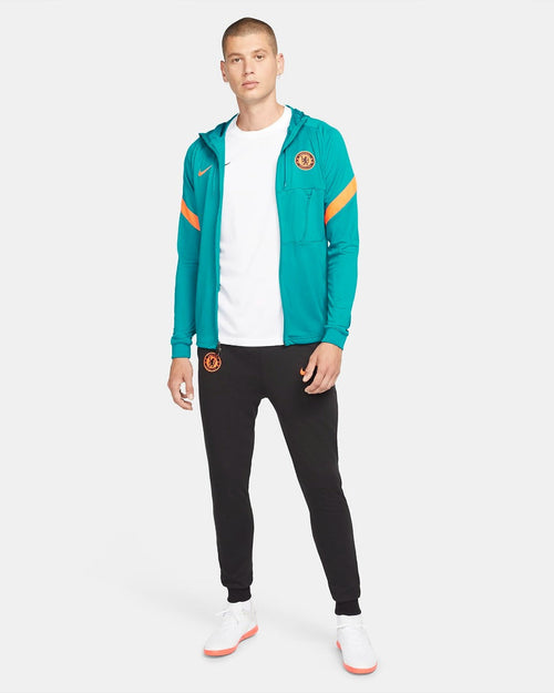 Pantalón Chelsea 2021/2022 - Negro/Azul/Naranja - Footkorner