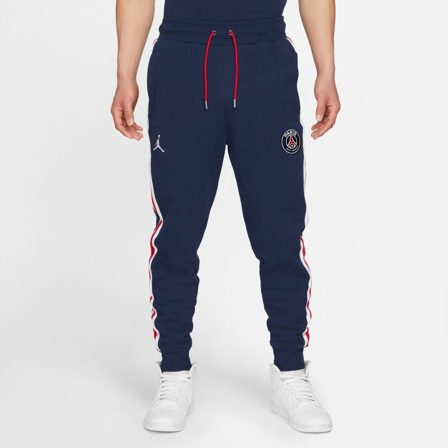 FootkornerPSG X Jordan Fleece Pants 2021/2022 - Blue/White/Red 