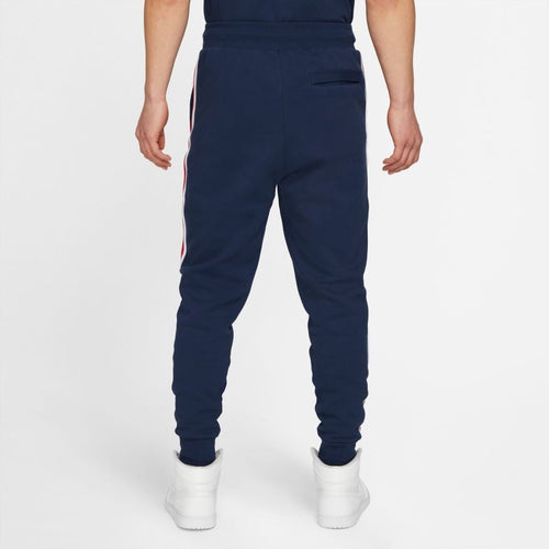 PSG X Jordan Fleece Pants 2021/2022 - Blue/White/Red  - Footkorner